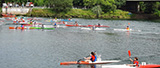 Celebrado el 7 Campeonato Regional de piragüismo y la regata de promoción Tina Mayor en el rí­o Deva